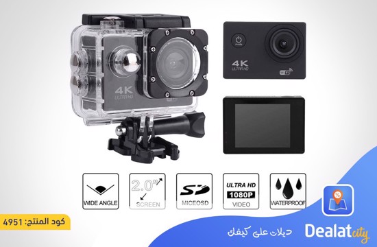 Action Cam 4K WiFi Waterproof Sports Camera - dealatcity store