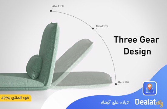 Stylish and Modern 5-Position Adjustable Floor Chair - dealatcity store