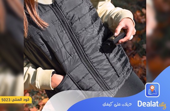 Unisex USB Washable Heated Vest - dealatcity store