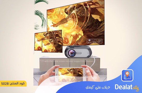 Borrego T7 Smart WIFI Full HD Projector - dealatcity store