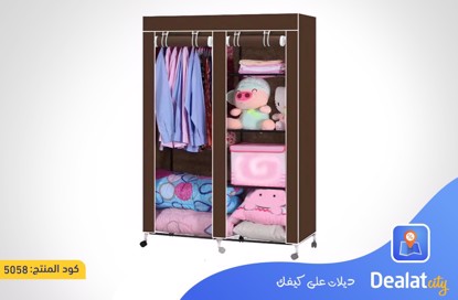 Large Movable Cloth Wardrobe - dealatcity store