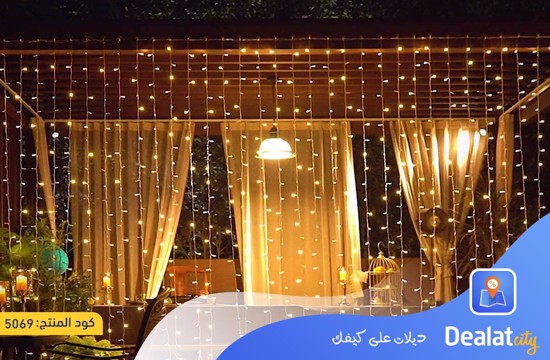 3x3 Meters Window Curtain String Light - dealatcity store