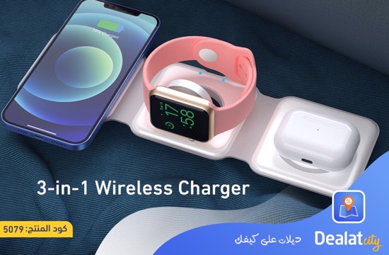 Foldable Wireless Magnetic Charging Dock - dealatcity store