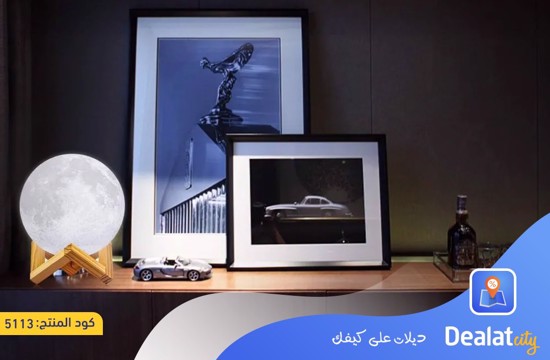 Air Humidifier 3D Moon with LED Lighting - dealatcity store