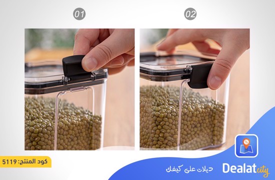 Airtight Container to Keep Dry Foods Fresh - dealatcity store