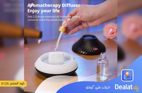 Ultrasonic Air Humidifier and Air Freshener with Flame Light - dealatcity store