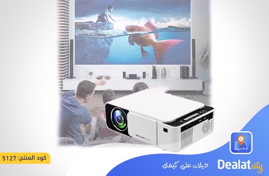 Borrego T5 Wi-Fi 1080P Projector - dealatcity store