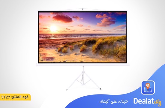 Tripod Projector Screen 180 cm - dealatcity store