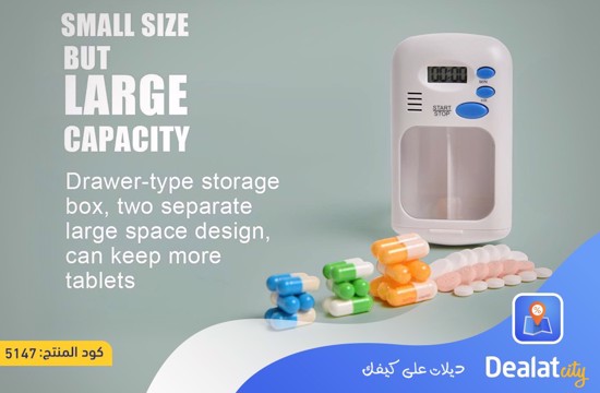 Automatic Pill Reminder Box - dealatcity store