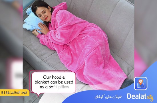 Hoodie Plush Oversize Fleece - dealatcity store