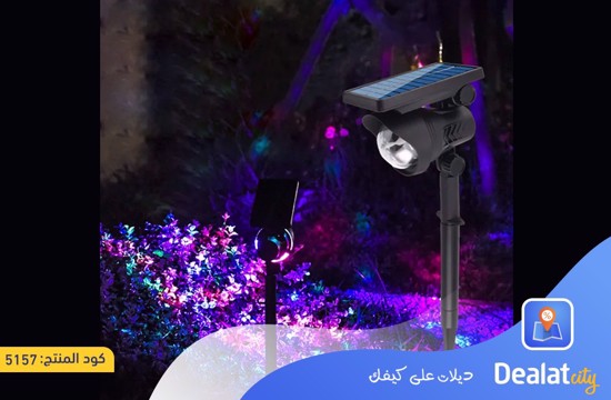 Solar Powered RGB LED Ground Floor Light - dealatcity store