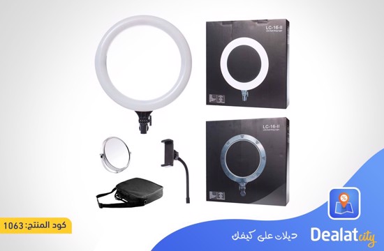 LC-16-II Ring 38 cm LED Light Set With Tripod - DealatCity Store	