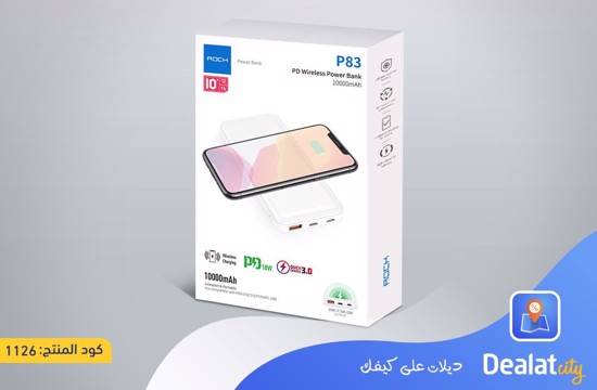 ROCK Wireless Charger Power Bank - DealatCity Store	