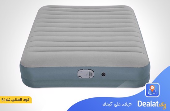 Bestway AlwayzAire Gray 14 Inch Indoor Outdoor Camping Inflatable Air Mattress - dealatcity store