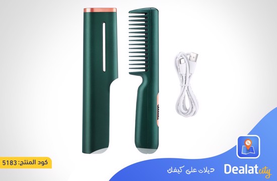 Electric Hair Straightener Brush - dealatcity store