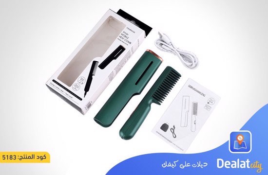 Electric Hair Straightener Brush - dealatcity store