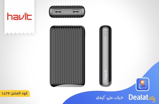 Havit H553 10000mAh Power Bank - DealatCity Store	