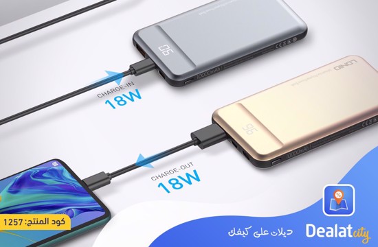 LDNIO PQ1015 PD QC3.0 FAST CHARGING 10000MAH POWERBANK - DealatCity Store	