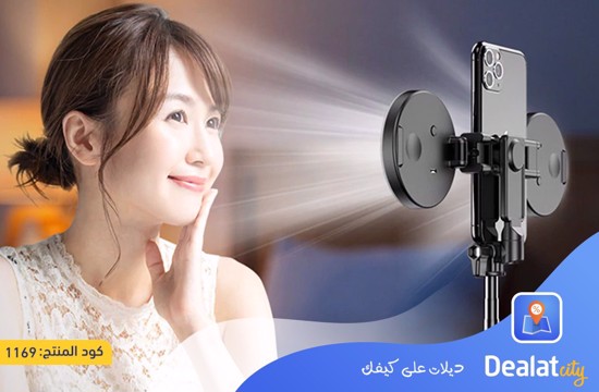 4 In 1 Dual Led Ring Light Selfie Stick - DealatCity Store	