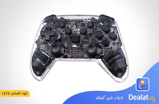 Baseus Motion Sensing Vibrating Transparent Wireless Gamepad - DealatCity Store	