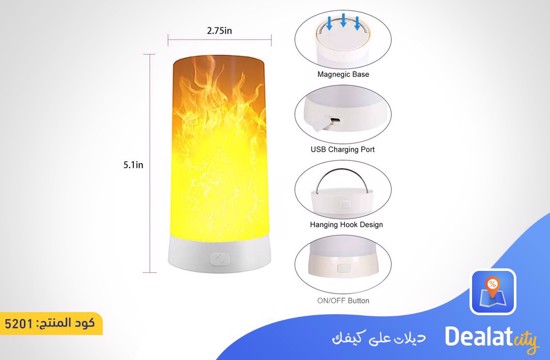 LED Flame Light Lamp - dealatcity store