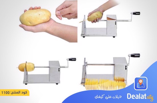 Stainless Steel Potato Slicer - DealatCity Store	