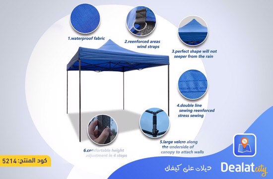 Folding Tent 3 x3 Meters - dealatcity store