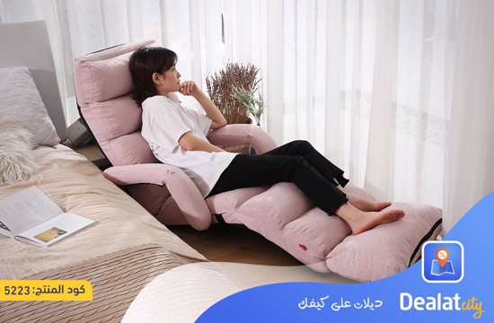 Folding Chaise Lounge with Armrests - dealatcity store