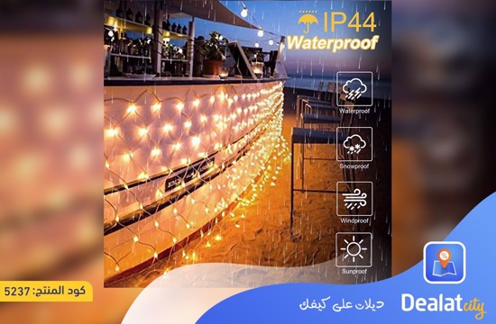 3x2 Meters LED Mesh Wall Light Curtain - dealatcity store