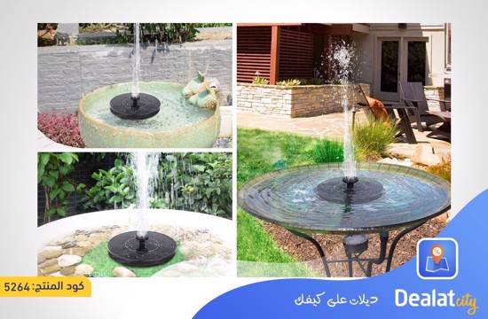 Solar Fountain - dealatcity store