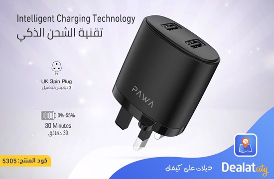 Pawa Solid Travel Charger - dealatcity store