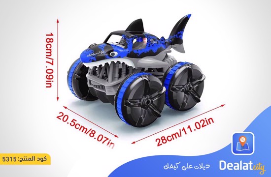 Four Wheel Drive RC Shark Car - dealatcity store