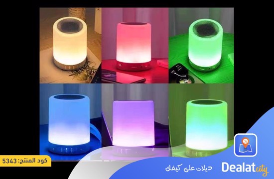 Portable Wireless Bluetooth Speaker Mini Player Touch Pat Light - dealatcity store