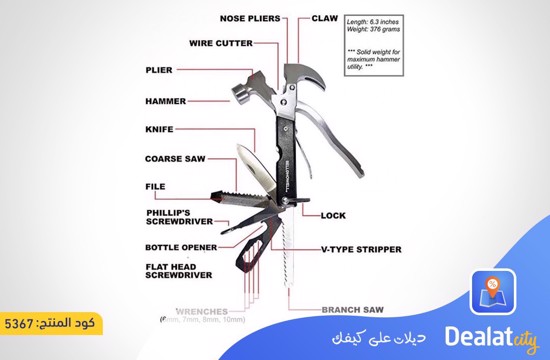 Multifunctional Tac Tool 18 in 1 multi-tool - dealatcity store