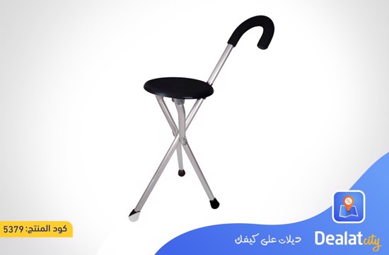 Elderly Cane Folding Chair - dealatcity store