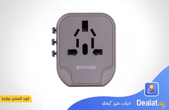 Porodo Universal Travel Charger - dealatcity store