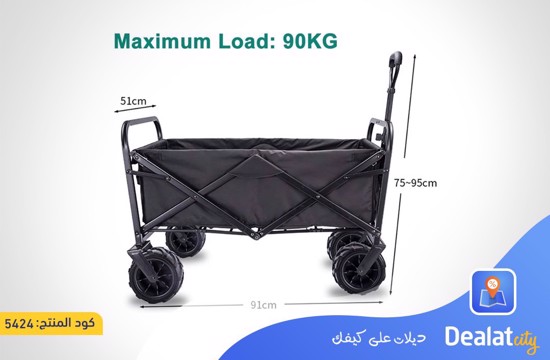 Trolley Foldable Cart Heavy Duty Trolley - dealatcity store