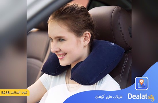 Multifunctional Travel Trio Set (Neck Rest Sleeping Pillow + Sleeping Eye Mask + Noise Isolating Earplugs) - dealatcity store