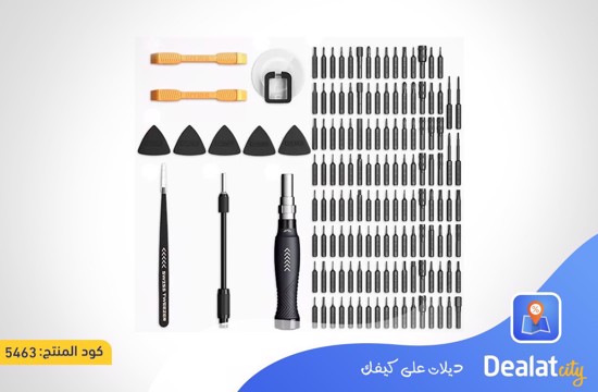 JAKEMY Screwdriver Set Magnetic 145 Piece - dealaltcity store