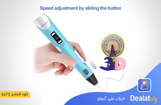 3D Pen with a Simple Design that Transforms Drawings into Three-Dimensional Models - dealatcity store