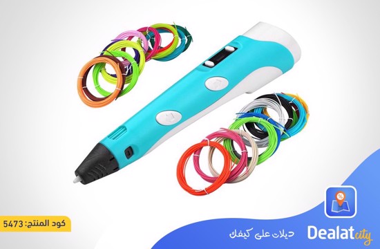 3D Pen with a Simple Design that Transforms Drawings into Three-Dimensional Models - dealatcity store