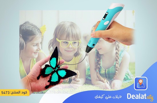 3D Pen with a Simple Design that Transforms Drawings into Three-Dimensional Models - dealatcity store