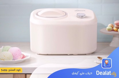 Homate 100W Fully Automatic Ice Cream Maker - dealatcity store