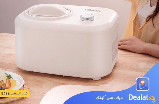 Homate 100W Fully Automatic Ice Cream Maker - dealatcity store