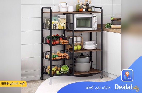 Multi-Tier Kitchen Metal Storage Rack  - dealatcity store