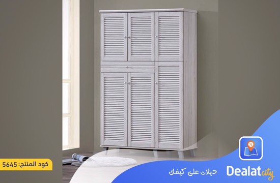 Large Shoe Cabinet 6 Doors and Drawer - dealatcity store