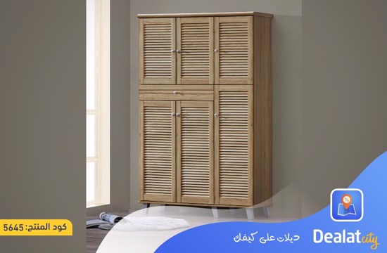 Large Shoe Cabinet 6 Doors and Drawer - dealatcity store