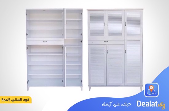 Large Shoe Cabinet 6 Doors and Drawer - dealatcity store