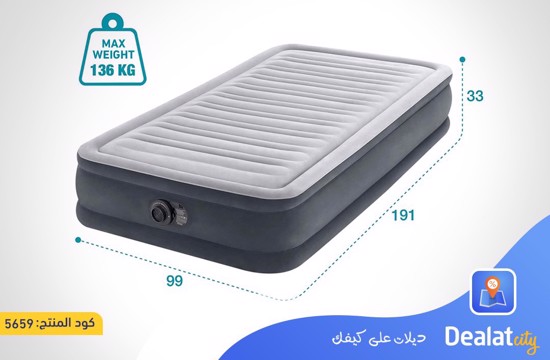 Intex Dura-Beam Deluxe AIR Bed Mattress - dealatcity store 