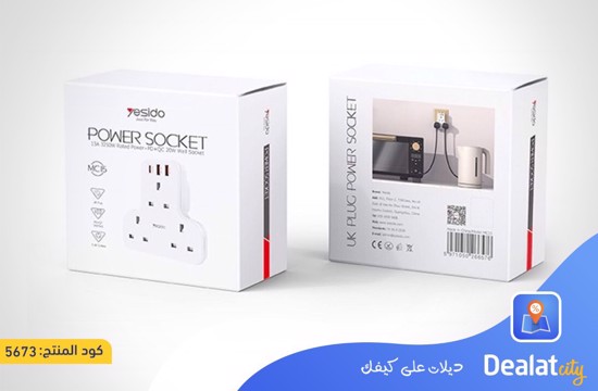 Yesido-MC15 power socket 3250w Multi-Plug - dealatcity store